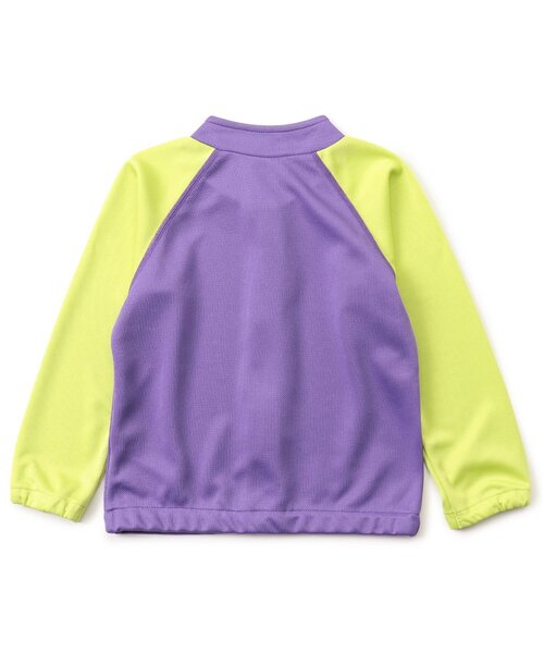 Ampersand（アンパサンド）の「【UVカット/ジュニア対応】プールサイドブルゾン（ラッシュガード・キッズ・ネイビー/パープル/ブラウン/アイボリー・80/90/100/110/120/130/140）」の11枚目の写真