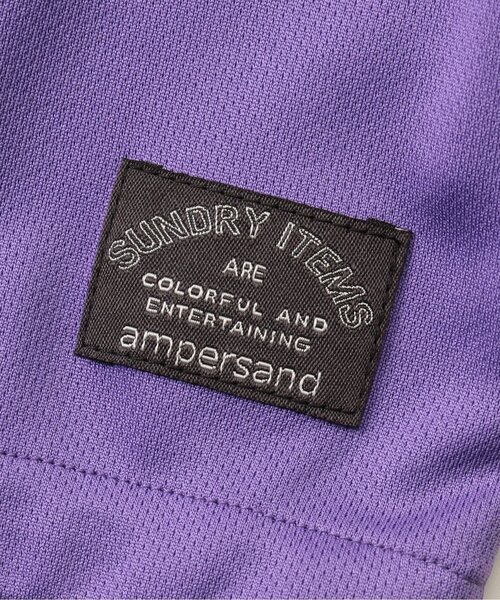 Ampersand（アンパサンド）の「【UVカット/ジュニア対応】プールサイドブルゾン（ラッシュガード・キッズ・ネイビー/パープル/ブラウン/アイボリー・80/90/100/110/120/130/140）」の13枚目の写真