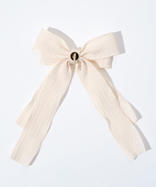 flower（フラワー）の「セーラーリボンピン（ヘアピン・レディース・ブラック/ホワイト・FREE）」の6枚目の写真