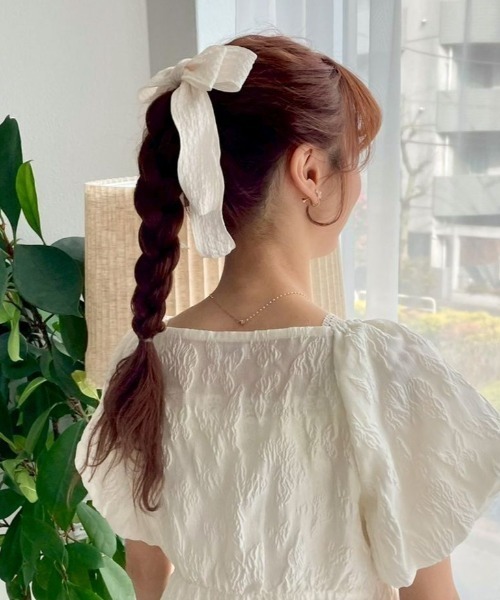 flower（フラワー）の「セーラーリボンピン（ヘアピン・レディース・ブラック/ホワイト・FREE）」の21枚目の写真