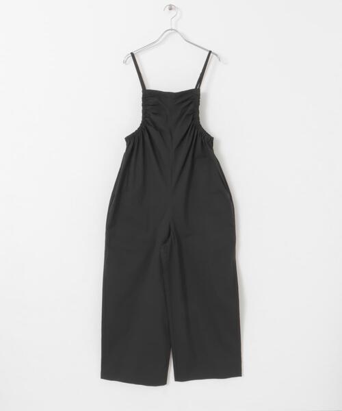 FORK&SPOON（フォークアンドスプーン）の「FORK&SPOON　サイドギャザーサロペット（サロペット/オーバーオール・レディース・カーキ/ブラック・1/2）」の16枚目の写真