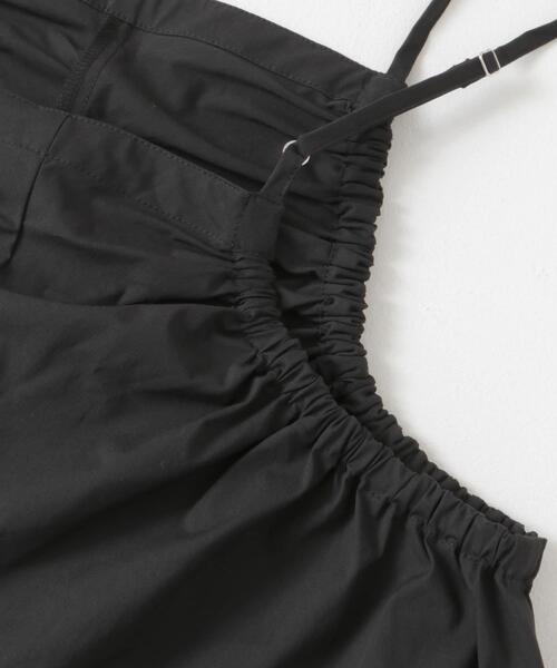 FORK&SPOON（フォークアンドスプーン）の「FORK&SPOON　サイドギャザーサロペット（サロペット/オーバーオール・レディース・カーキ/ブラック・1/2）」の17枚目の写真