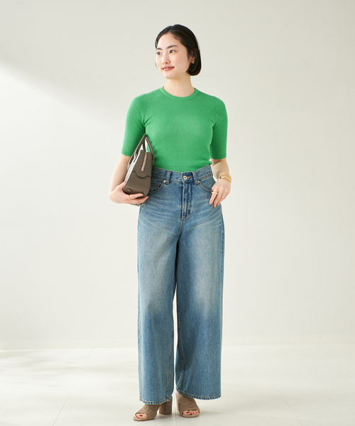 ニット セーター whisper rib sheer プルオーバー レディース plage ニット セーター whisper rib sheer プルオーバー