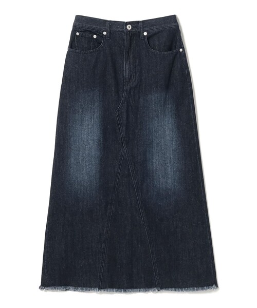 幻の逸品　BALMAIN デニム　キルティング　スカート STANDARD WARDROBE スカート セットアップ可【スタイリスト樋口