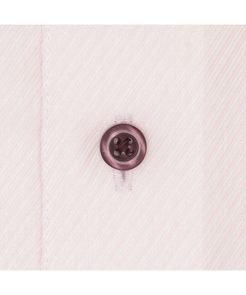 TOKYO SHIRTS(トウキョウシャツ)の「超形態安定ノーアイロン ボタンダウン 長袖ビジネスワイシャツ(ビジネスシャツ・メンズ・ピンク・首回り37cm-裄丈80cm/首回り43cm-裄丈82cm/首回り39cm-裄丈80cm/首回り39cm-裄丈84cm/首回り41cm-裄丈82cm/首回り41cm-裄丈86cm/首回り42cm-裄丈82cm/首回り42cm-裄丈86cm/首回り43cm-裄丈86cm)」の4枚目の写真