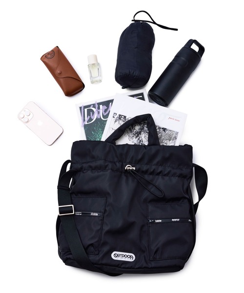 OUTDOOR PRODUCTS meet j.n.r.d】別注/2WAYドローストリング