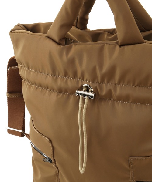 OUTDOOR PRODUCTS(アウトドアプロダクツ)の「【OUTDOOR PRODUCTS meet j.n.r.d】別注/2WAYドローストリングバッグ(ショルダーバッグ・メンズ・カーキ/ブラック/ブラウン・FREE)」の21枚目の写真