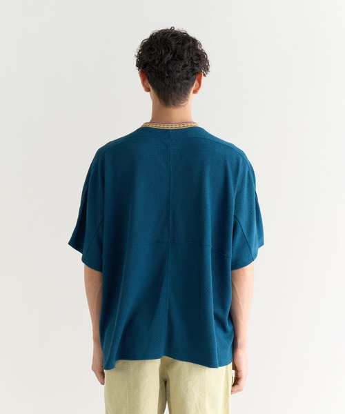 RINGER COLLAR PANEL TEE（Tシャツ/カットソー）｜NANGA（ナンガ