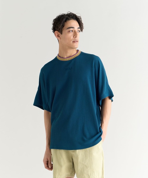 Tシャツ・カットソー TEE-R T-SHIRT PROGRESS RUNNING CLUB QUADRUPLE S/SLV RINGER Tee (UNISEX)（T