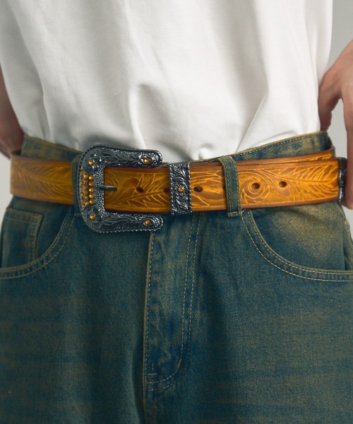 セール】vintage design belt / ヴィンテージデザインベルト