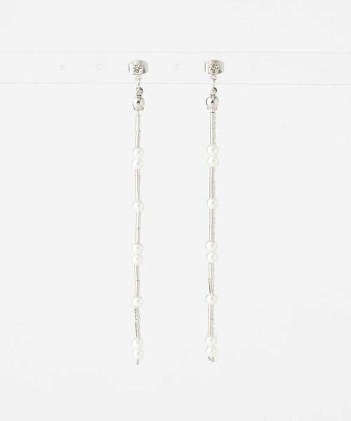 URBAN RESEARCH Sonny Label（アーバンリサーチサニーレーベル）の「スウィングパールピアス（ピアス（両耳用）・レディース・ゴールド/シルバー・ONE）」の6枚目の写真