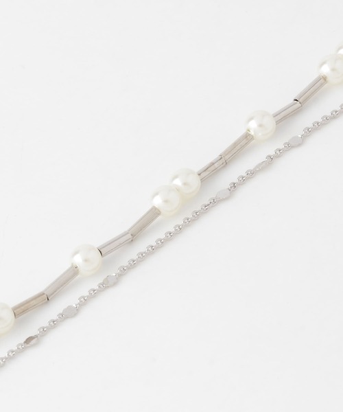 URBAN RESEARCH Sonny Label（アーバンリサーチサニーレーベル）の「スウィングパールピアス（ピアス（両耳用）・レディース・ゴールド/シルバー・ONE）」の10枚目の写真