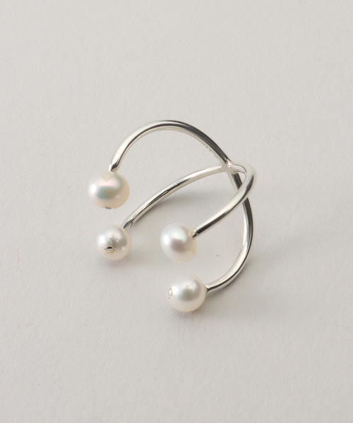 アクセサリー SASKIA DIEZ 4PEARL RING セール】【SASKIA DIEZ/サスキア ディツ】4 PEARL RING（リング