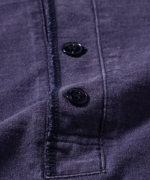 REMI RELIEF(レミレリーフ)の「【別注】REMI RELIEF / Henley Neck Pocket T-shirt(Tシャツ/カットソー・メンズ・ホワイト/ネイビー・SMALL/MEDIUM/LARGE/X-LARGE)」の17枚目の写真