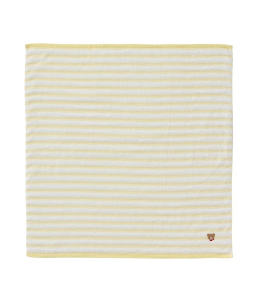 MIKI HOUSE（ミキハウス）の「■ボーダーバスタオル【ギフトBOX入り】（ベビーギフト・キッズ・ピンク/イエロー/ブルー・ONE SIZE）」の12枚目の写真