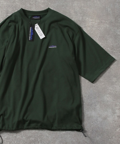 THOUSAND MILE（サウザンドマイル）の「【THOUSAND MILE(サウザンドマイル)】別注ドローコード半袖Tシャツ（Tシャツ/カットソー・メンズ・ホワイト/グリーン/ブラック・MEDIUM/LARGE）」の3枚目の写真