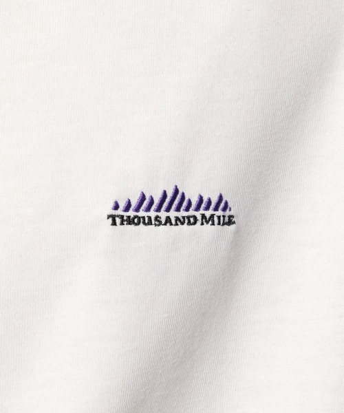THOUSAND MILE（サウザンドマイル）の「【THOUSAND MILE(サウザンドマイル)】別注ドローコード半袖Tシャツ（Tシャツ/カットソー・メンズ・ホワイト/グリーン/ブラック・MEDIUM/LARGE）」の6枚目の写真