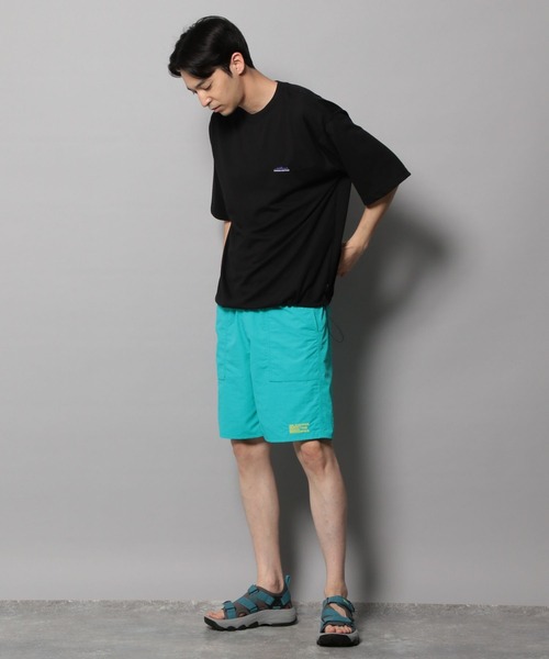 THOUSAND MILE（サウザンドマイル）の「【THOUSAND MILE(サウザンドマイル)】別注ドローコード半袖Tシャツ（Tシャツ/カットソー・メンズ・ホワイト/グリーン/ブラック・MEDIUM/LARGE）」の7枚目の写真