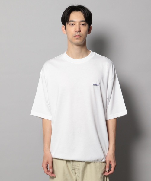 THOUSAND MILE（サウザンドマイル）の「【THOUSAND MILE(サウザンドマイル)】別注ドローコード半袖Tシャツ（Tシャツ/カットソー・メンズ・ホワイト/グリーン/ブラック・MEDIUM/LARGE）」の13枚目の写真