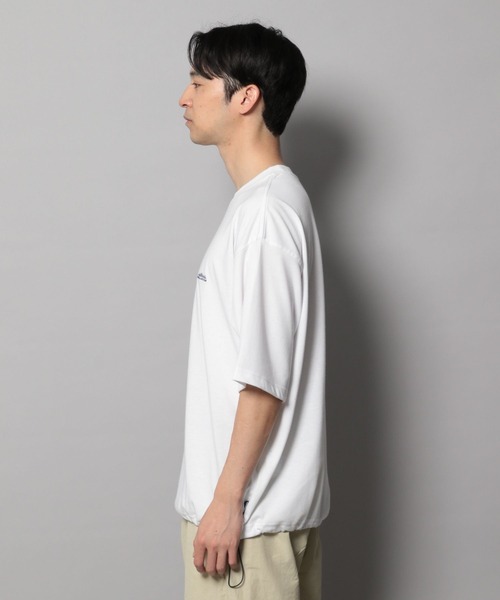 THOUSAND MILE（サウザンドマイル）の「【THOUSAND MILE(サウザンドマイル)】別注ドローコード半袖Tシャツ（Tシャツ/カットソー・メンズ・ホワイト/グリーン/ブラック・MEDIUM/LARGE）」の14枚目の写真