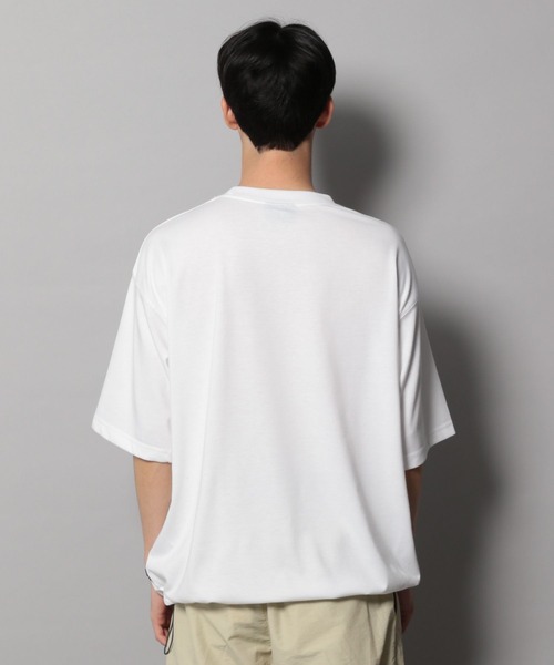 THOUSAND MILE（サウザンドマイル）の「【THOUSAND MILE(サウザンドマイル)】別注ドローコード半袖Tシャツ（Tシャツ/カットソー・メンズ・ホワイト/グリーン/ブラック・MEDIUM/LARGE）」の15枚目の写真