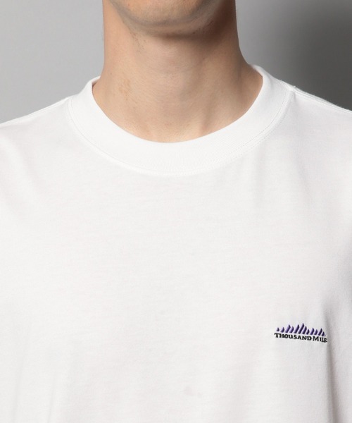 THOUSAND MILE（サウザンドマイル）の「【THOUSAND MILE(サウザンドマイル)】別注ドローコード半袖Tシャツ（Tシャツ/カットソー・メンズ・ホワイト/グリーン/ブラック・MEDIUM/LARGE）」の16枚目の写真