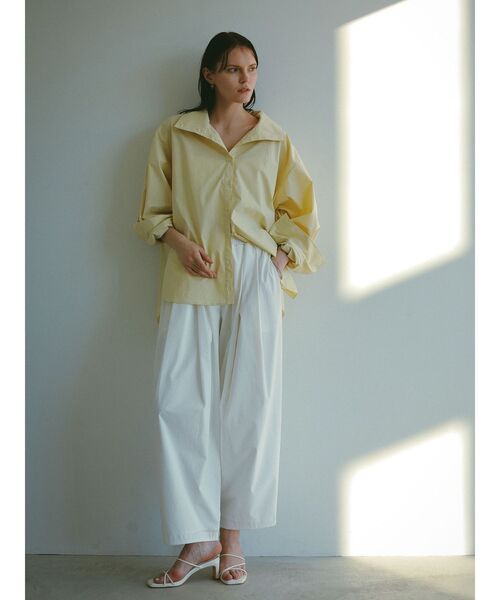 ELENDEEK（エレンディーク）の「ラッシュガードシャツブルゾン【撥水/UVカット】（ブルゾン・レディース・イエロー/ブラック/オフホワイト・FREE）」の11枚目の写真