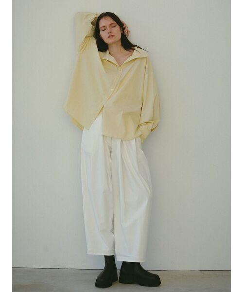 ELENDEEK（エレンディーク）の「ラッシュガードシャツブルゾン【撥水/UVカット】（ブルゾン・レディース・イエロー/ブラック/オフホワイト・FREE）」の14枚目の写真