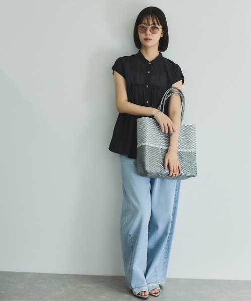 VICKY(ビッキー)の「5ポケットライトオンスデニムカービングパンツ≪手洗い可能≫(デニムパンツ・レディース・ブルー/ライトブルー・M/L)」の21枚目の写真