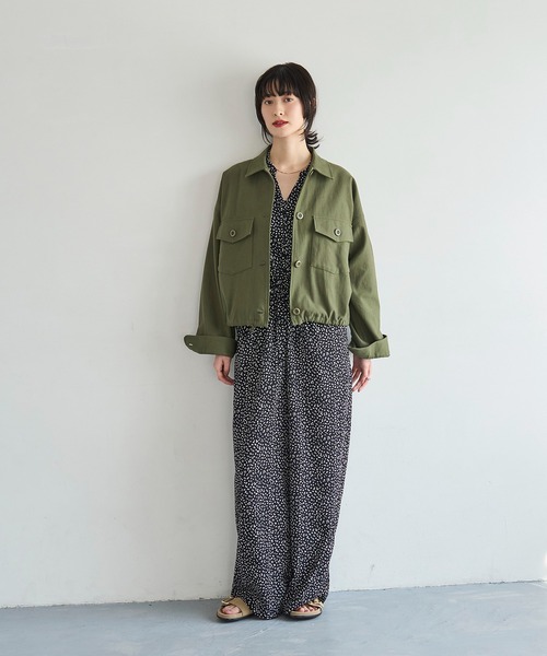 model：H166　着用サイズ：F