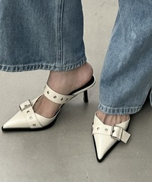 おしゃれスタ（オシャレスタ）の「スタイリッシュミュール 6cmヒール（パンプス）」