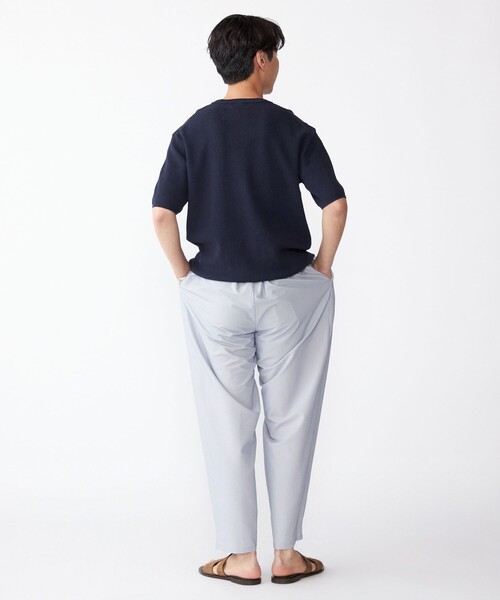 美品　SHIPS　シップス　シアサッカー生地　春夏　紺　ネイビー　M SHIPS 公式サイト