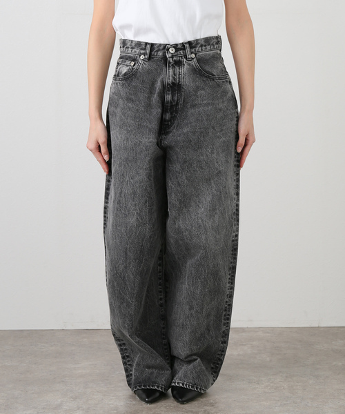 INSCRIRE DENIMアンスクリア　デニムパンツ新品タグ付★42,900円 セール】【INSCRIRE /アンスクリア】Color Denim Balloon Pants