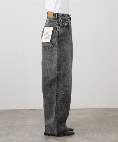 INSCRIRE /アンスクリア】Color Denim Balloon Pants：デニム