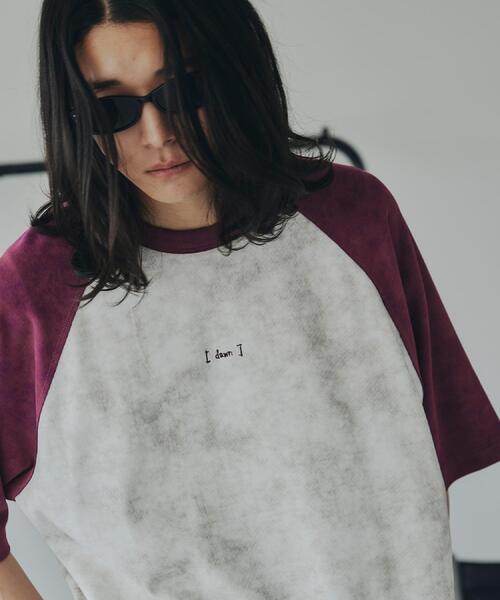 tk.TAKEO KIKUCHI(ティーケータケオキクチ)の「ヴィンテージライクラグランTシャツ(Tシャツ/カットソー・メンズ・チャコール/ホワイト系4/ピンク系その他・02/03)」の4枚目の写真