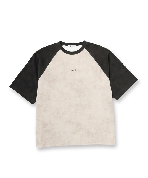 tk.TAKEO KIKUCHI(ティーケータケオキクチ)の「ヴィンテージライクラグランTシャツ(Tシャツ/カットソー・メンズ・チャコール/ホワイト系4/ピンク系その他・02/03)」の6枚目の写真