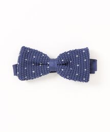 Pimientos（ピミエントス）の「《シルクニット/ドット》デザイン蝶タイ（蝶ネクタイ）」