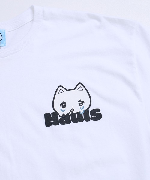 Hauls(ハウルズ)の「ヤニ吉 さまーT ぱーと3(Tシャツ/カットソー・レディース・ブラック/サックスブルー/ホワイト・F)」の18枚目の写真