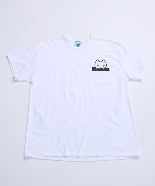 Hauls(ハウルズ)の「ヤニ吉 さまーT ぱーと3(Tシャツ/カットソー・レディース・ブラック/サックスブルー/ホワイト・F)」の16枚目の写真