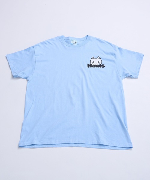 Hauls(ハウルズ)の「ヤニ吉 さまーT ぱーと3(Tシャツ/カットソー・レディース・ブラック/サックスブルー/ホワイト・F)」の12枚目の写真