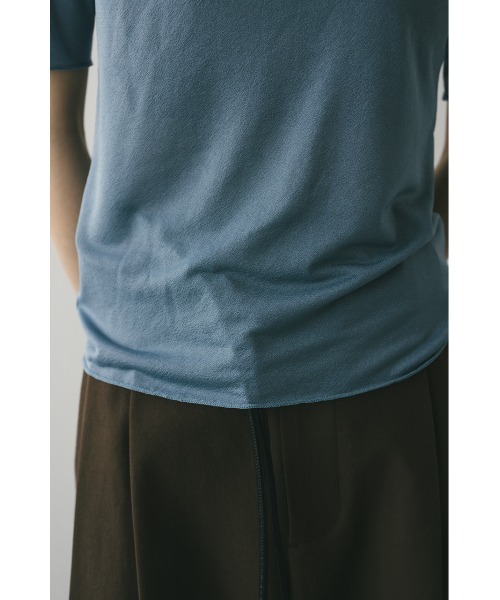 STYLEMIXER(スタイルミキサー)の「シアースキンT(Tシャツ/カットソー・レディース・ブルー/ブラック/ホワイト/ベージュ・FREE)」の19枚目の写真