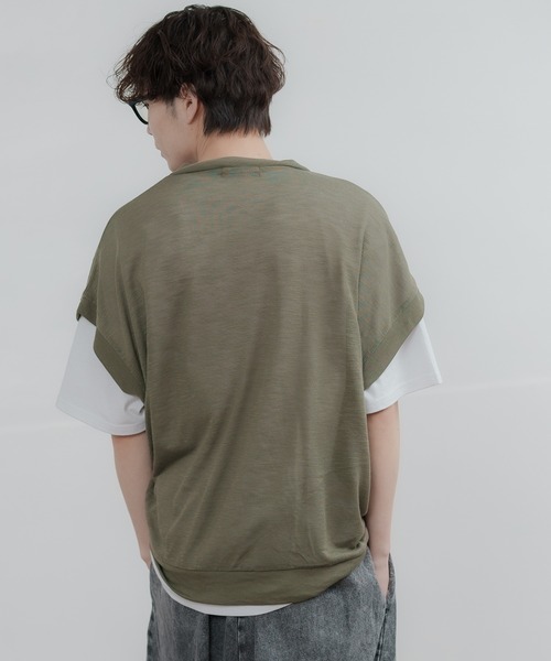 improves（インプローブス）の「ルーズシルエット シーシルーベスト（ベスト・メンズ・ホワイト/グリーン/ネイビー/ブラック・LARGE/MEDIUM）」の14枚目の写真