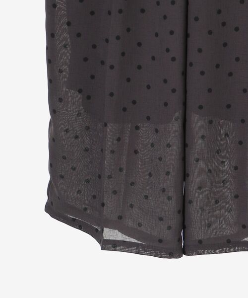 le.coeur blanc（ルクールブラン）の「リネンライクスラブドットタックパンツ（その他パンツ・レディース・ベージュ系その他2/グレー系その他・38）」の7枚目の写真