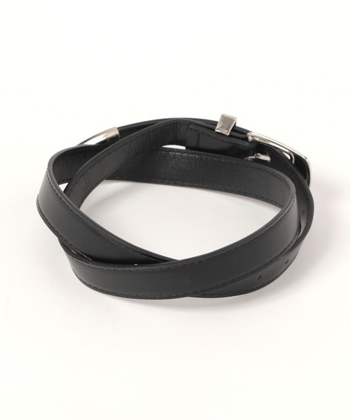 3.3 Field Trip （3.3フィールドトリップ）の「3.3Field Trip／ウエスタンベルト（ベルト・レディース・ブラック/ダークブラウン・0）」の3枚目の写真