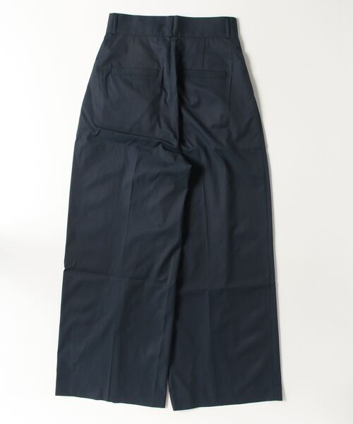 スパンライクフラップデザインタック入りスラックス（スラックス