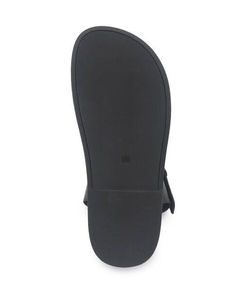 grove(グローブ)の「アンクルベルトフットベッドサンダル(サンダル・レディース・ブラック/ダークブラウン系6・M/L/S)」の7枚目の写真