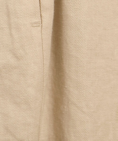 SALON adam et rope'（サロン アダム エ ロペ）の「リネンツイルタックパンツ（スラックス・レディース・ブラック/ピンク/ベージュ・S/M）」の22枚目の写真