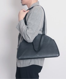 【YArKA/ヤーカ】real leather lace up boston bag [lumm] / リアルレザーレースアップデザインボストンバッグ