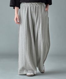 RUUBON（ルーボン）の「【RUUBON】deep tuck wide sweat pants / ディープタックワイドスウェットパンツ（スウェットパンツ）」