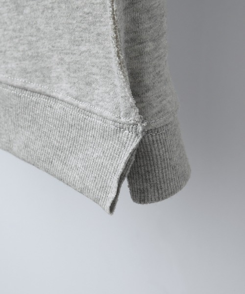 RUUBON（ルーボン）の「【RUUBON】deep tuck wide sweat pants / ディープタックワイドスウェットパンツ（スウェットパンツ・メンズ・ブラック/グレー・L/M/S）」の8枚目の写真